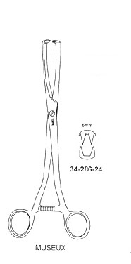 Museux Vulsellum Forcep
